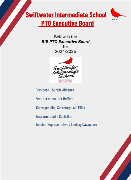 SIS PTO Executive Board 2024-2025
